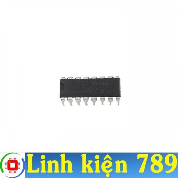  TEA2025 DIP-16 9V TEA2025B IC khuếch đại công suất 2 kênh